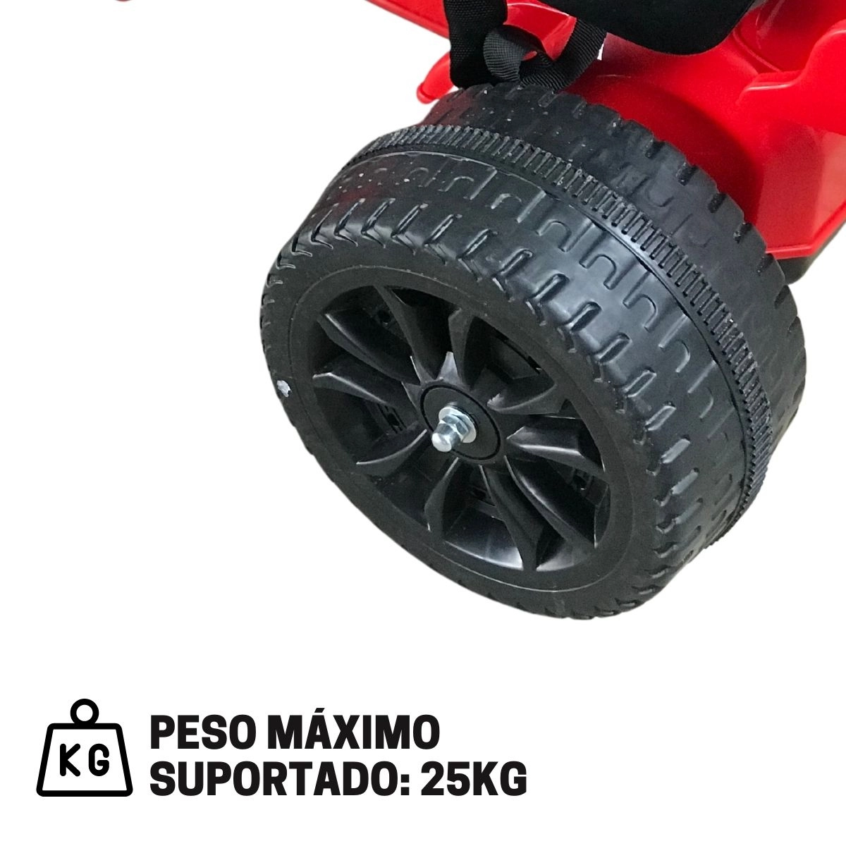 MINI KART ELETRICO INFANTIL 6V PRETO IMPORTWAY