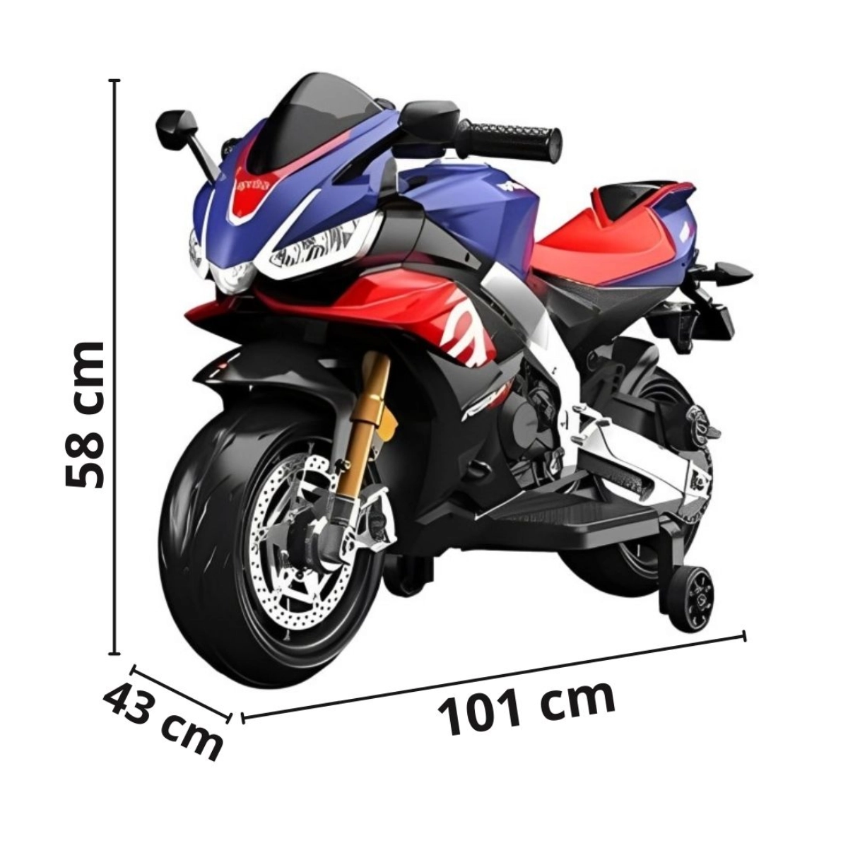 MINI MOTO APRILIA RSV4 ELETRICA IMPORTWAY VERMELHA 6V BW269 MINI MOTO APRILIA RSV4 ELETRICA IMPORTWAY VERMELHA 6V BW269