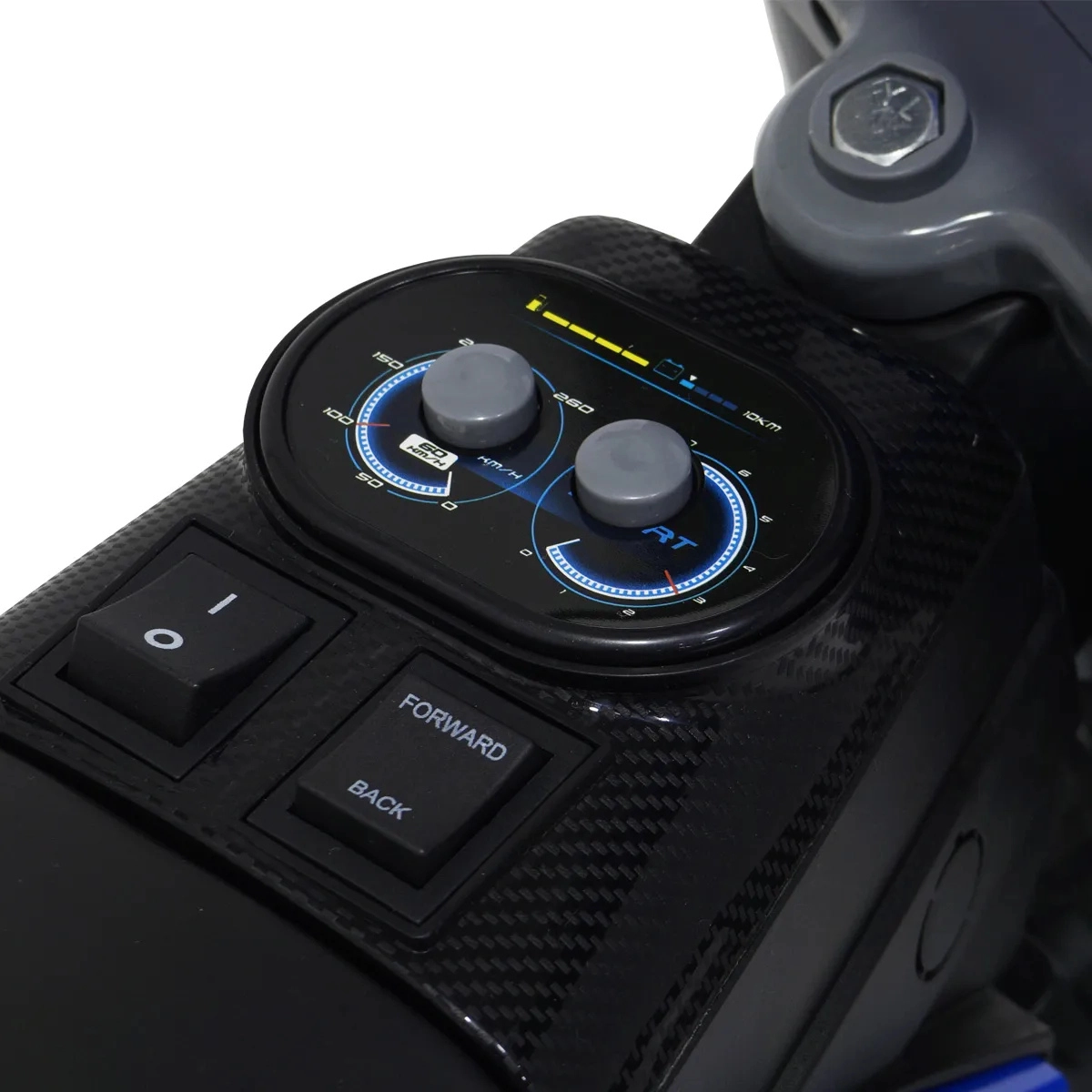 MINI MOTO CROSS INFANTIL ELÉTRICA 6V AZUL IMPORTWAY BW233AZ