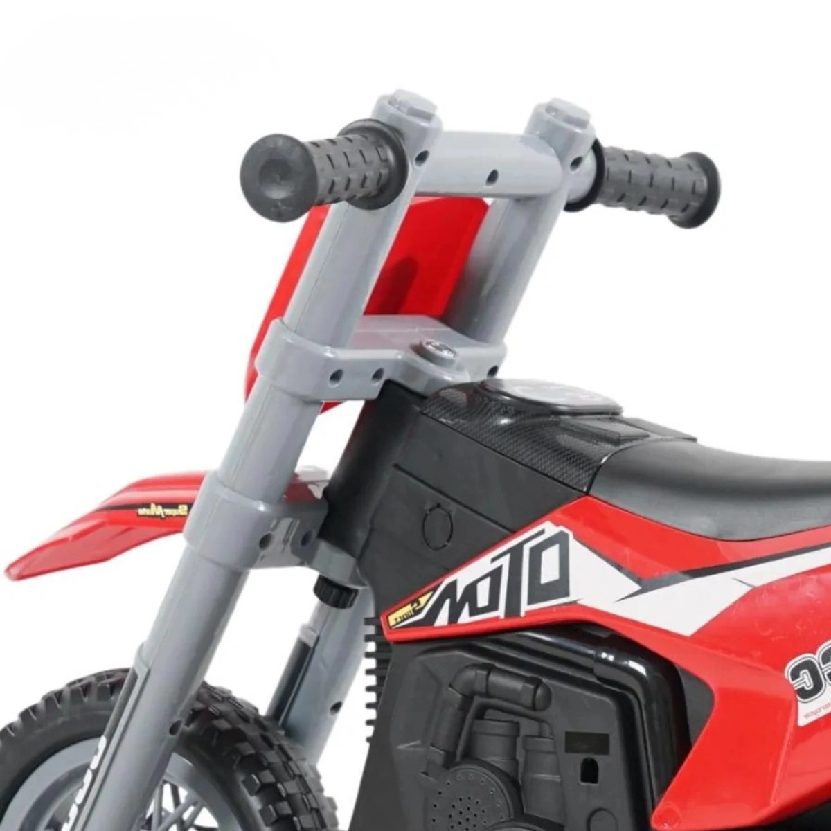 MINI MOTO CROSS INFANTIL ELÉTRICA 6V VERMELHA IMPORTWAY BW233VM