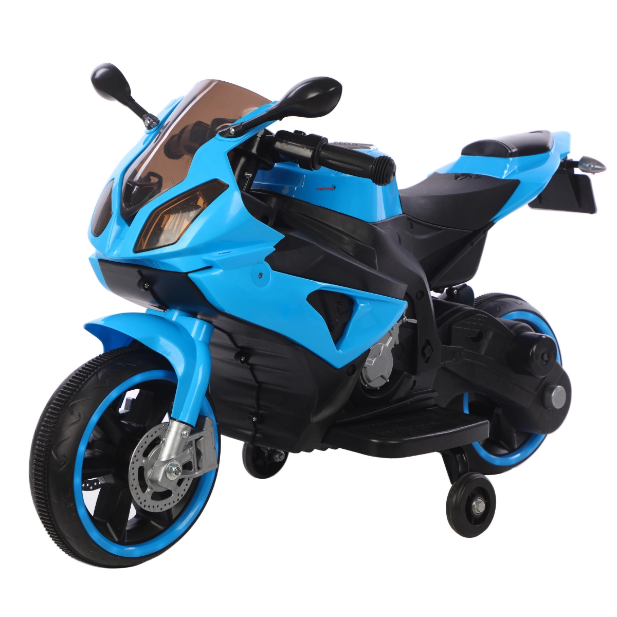MINI MOTO ELÉTRICA INFANTIL 6V ESPORTIVA AZUL - IMPORTWAY