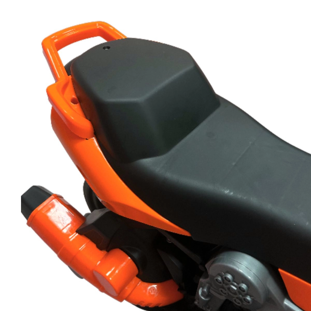 MINI MOTO ELETRICA 6V INFANTIL LARANJA - IMPORTWAY