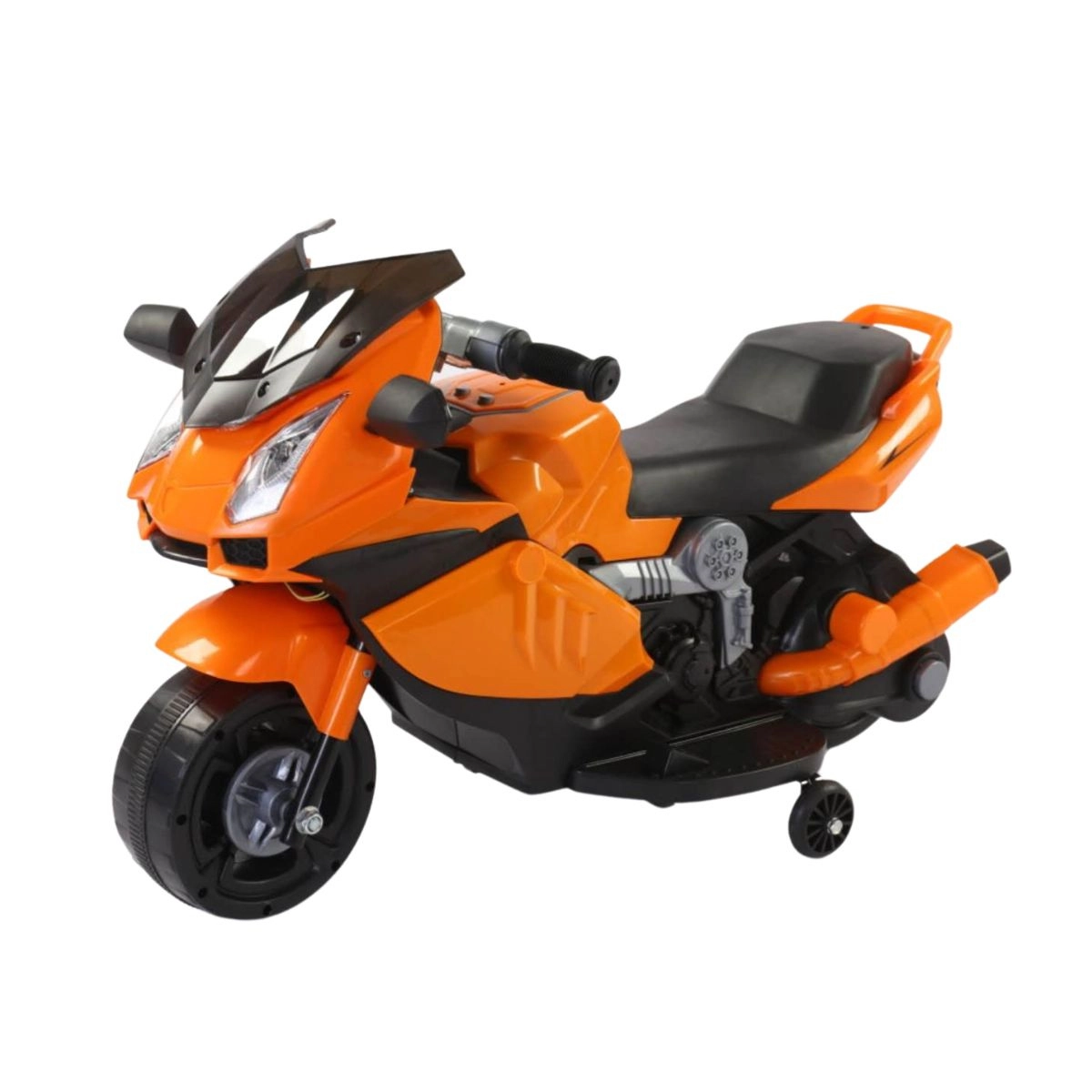 MINI MOTO ELETRICA 6V INFANTIL LARANJA - IMPORTWAY