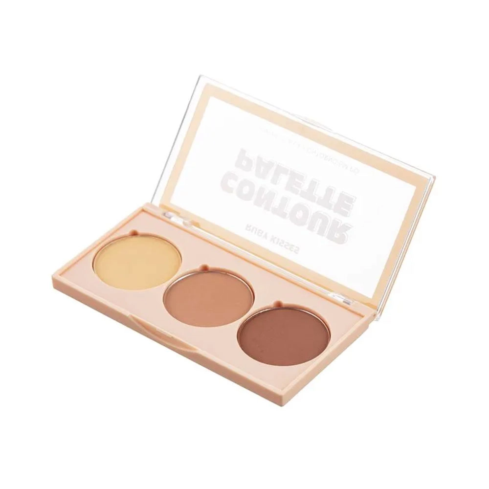 MINI PALETA DE CONTORNO LIGHT MEDIUM RUBY KISSES MCP01B