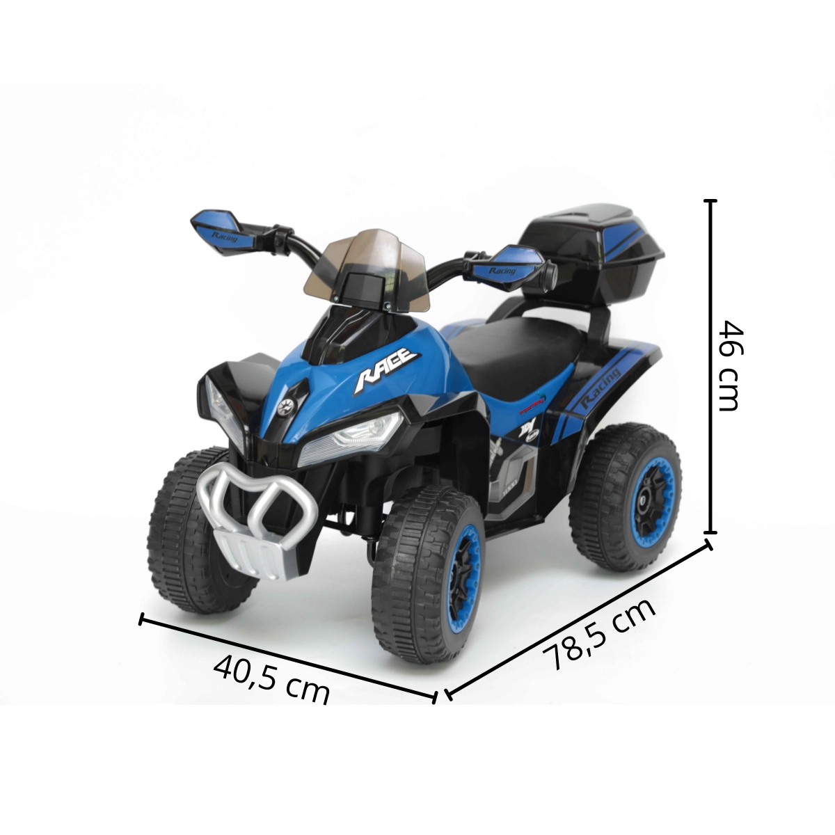 Mini Quadriciclo Eletrico Infantil 6vazul