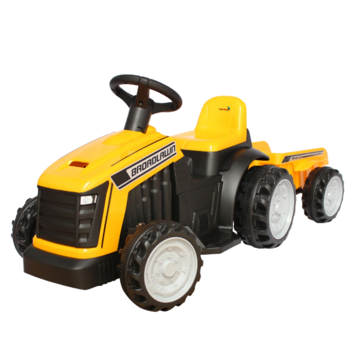 Mini Trator Eletrico Nfantil Amarelo