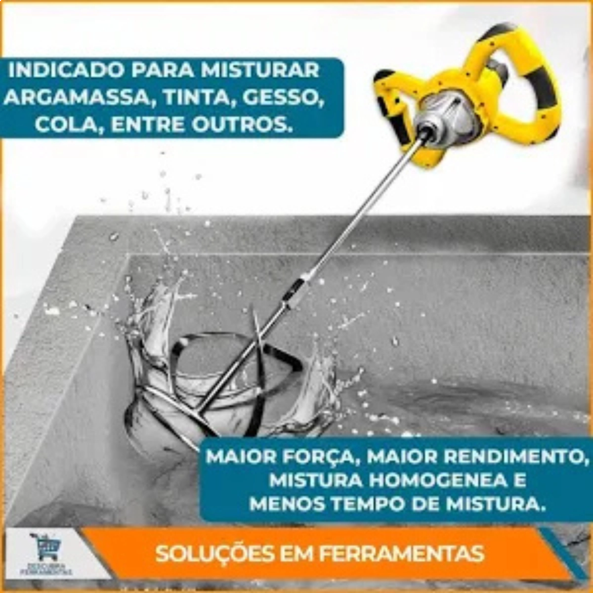 Misturador Eletrico Mel1600 com Motor Mono 127v 60hz 1600w Misturador Eletrico Mel1600 com Motor Mono 127v 60hz 1600w