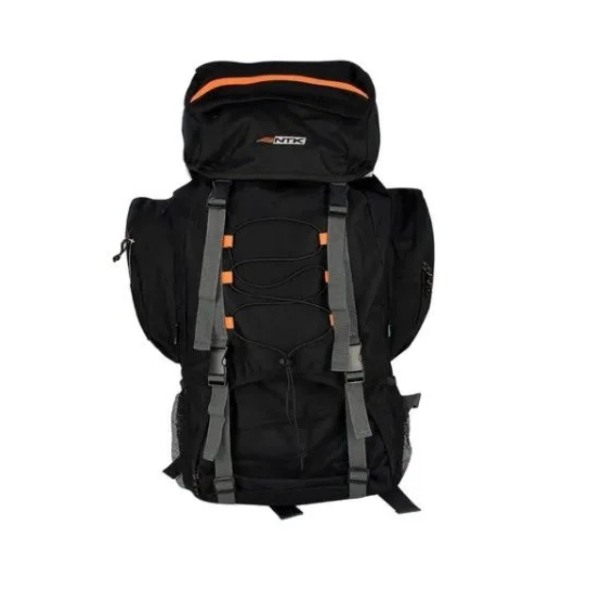MOCHILA CARGUEIRA INTRUDER 60L VIAGEM CAMPING NAUTIKA PRETA