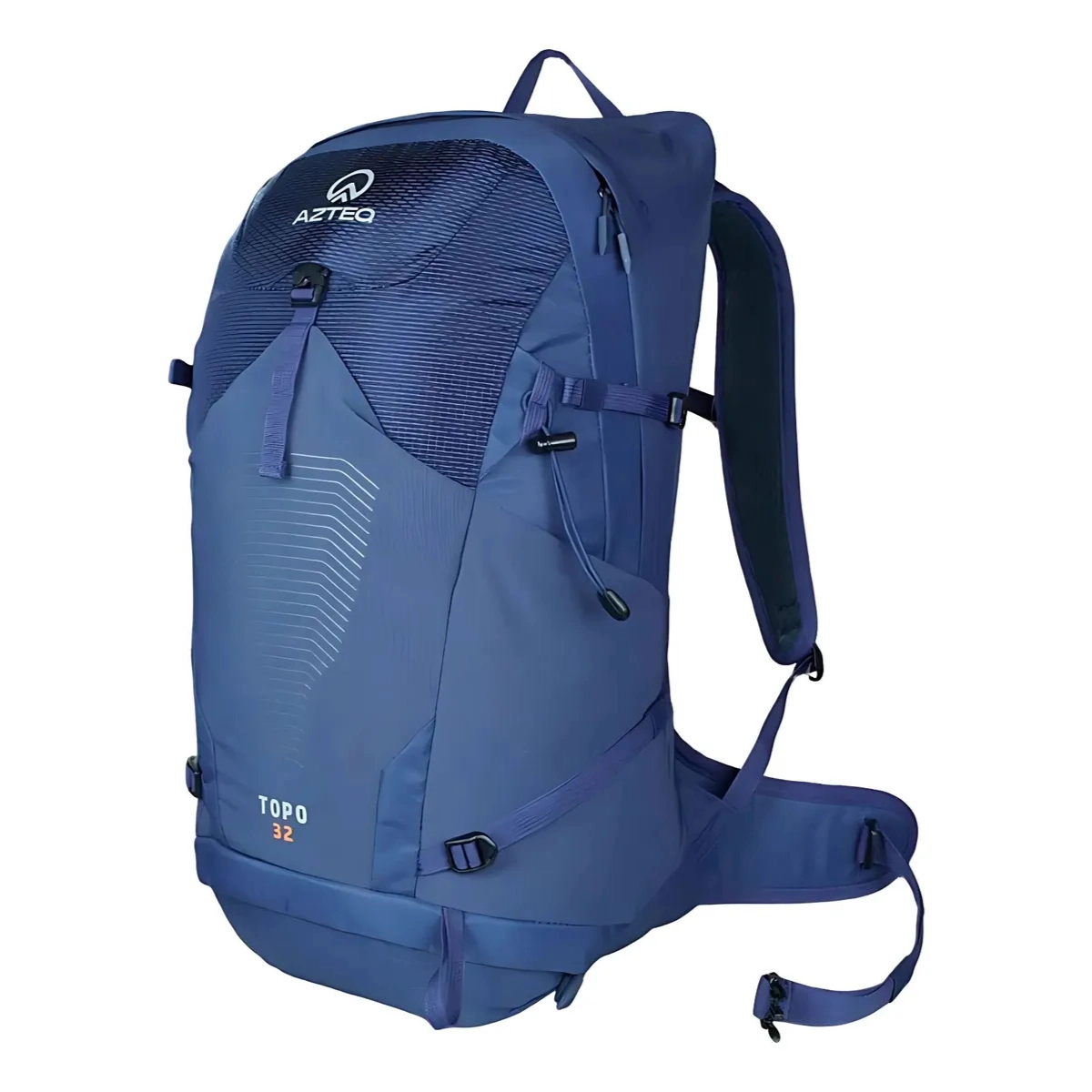 MOCHILA DE TRILHA TOPO 32 LITROS IMPERMEÁVEL POLIÉSTER COM CAPA