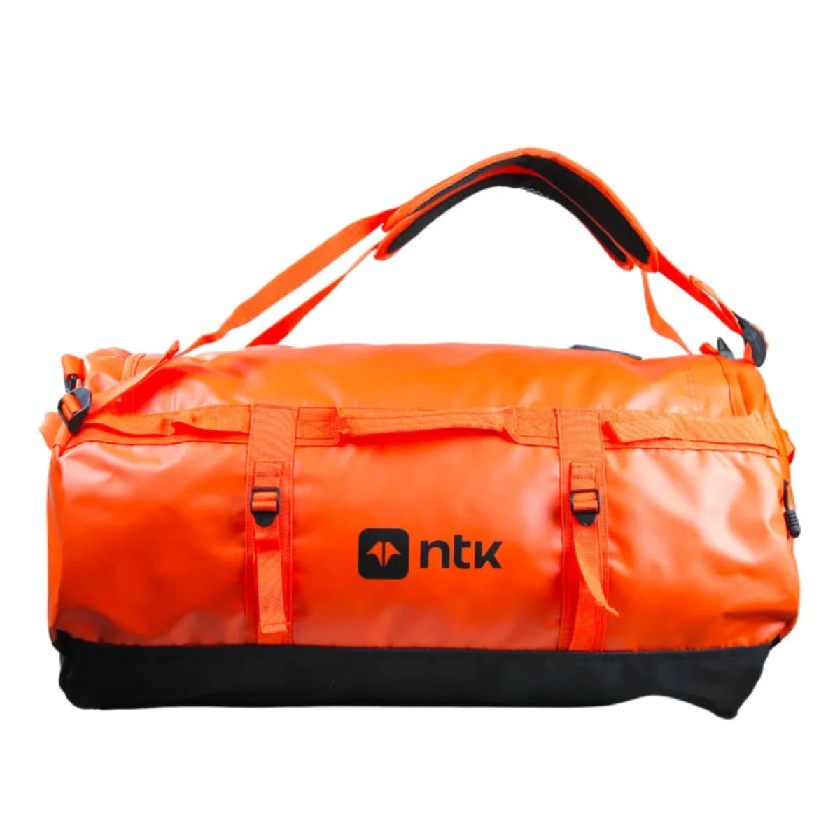 MOCHILA DUFFLE PARA CAMPING NAUTIKA PARA VIAGENS 70 LITROS LARANJA 