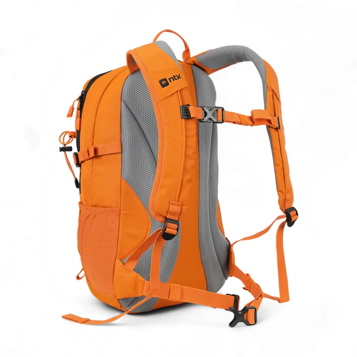 MOCHILA GÁVEA 25L NTK TECIDO RIPSTOP E SISTEMA AIR FLOW LARANJA