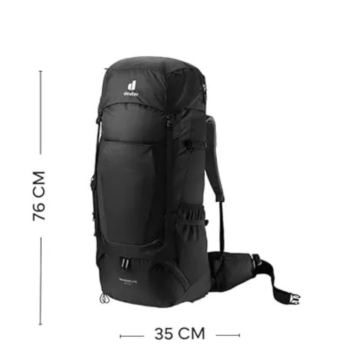 MOCHILA TREKKING LITE 75 LITROS PRETA AIRCONTACT URBANA DEUTER MOCHILA TREKKING LITE 75 LITROS PRETA AIRCONTACT URBANA DEUTER