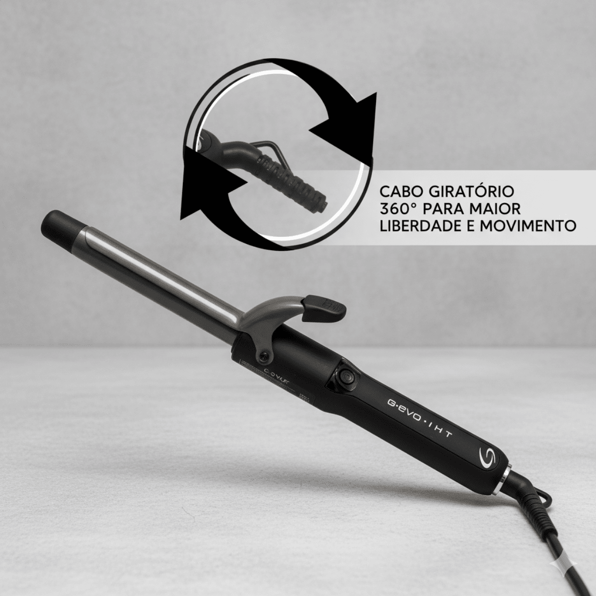 Modelador de Cachos Gama G-evo Iht 19mm 35w Preto Bivolt