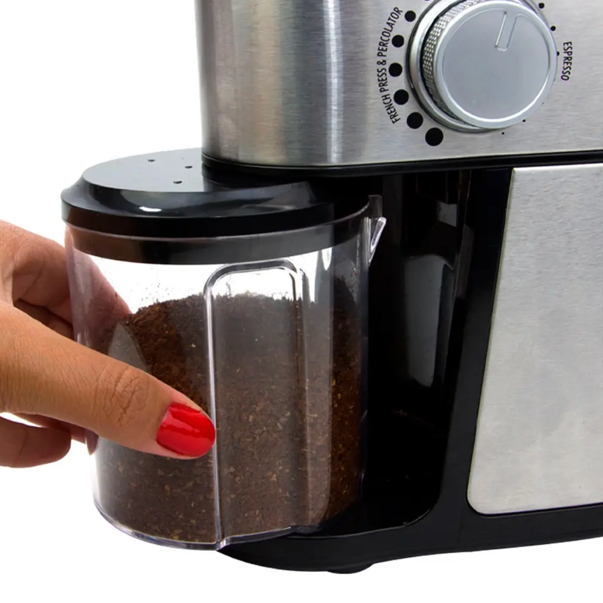 MOEDOR DE CAFÉ ELÉTRICO AJUSTÁVEL MC01 MIMO STYLE 127V MOEDOR DE CAFÉ ELÉTRICO AJUSTÁVEL MC01 MIMO STYLE 127V