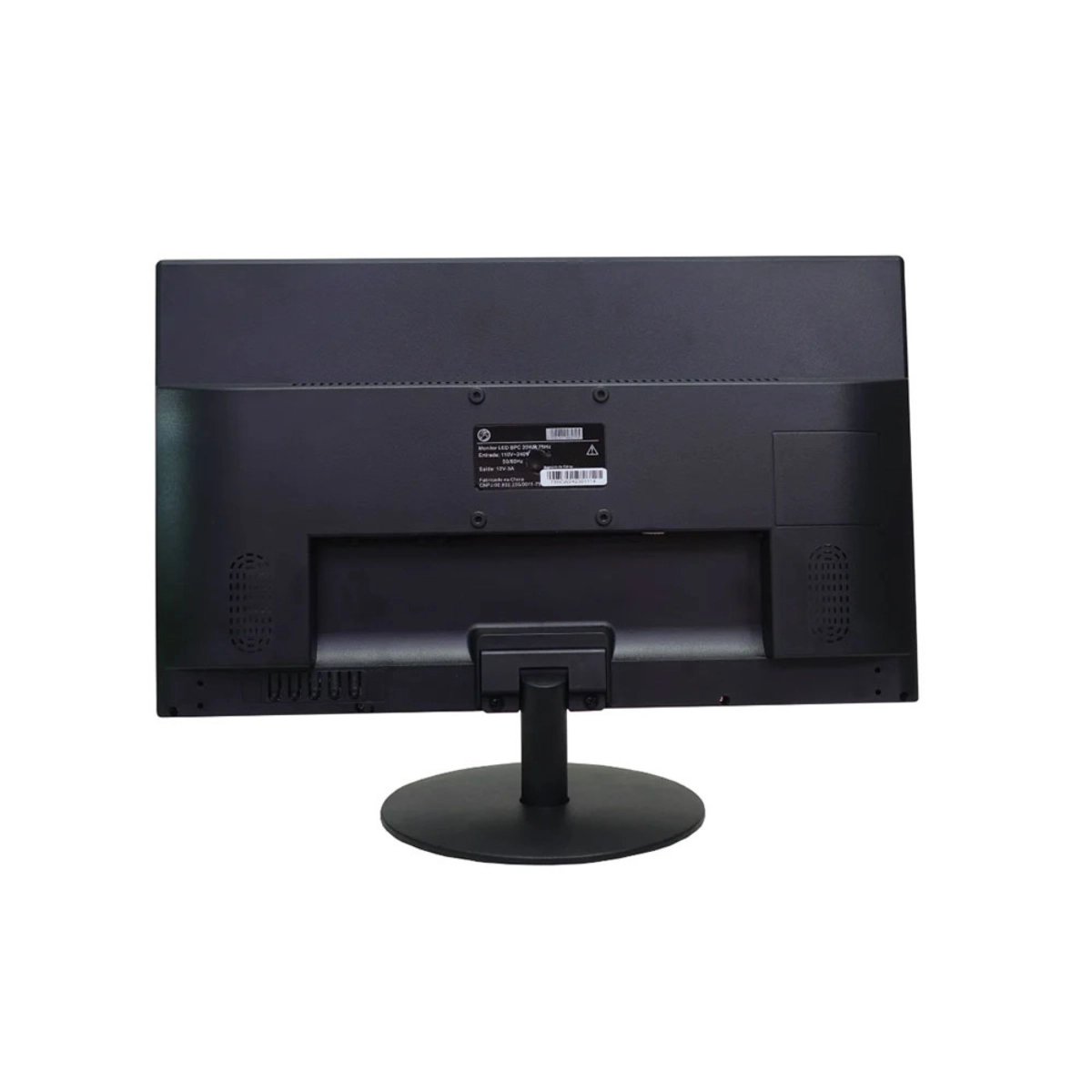 MONITOR BRAZILPC 20 POLEGADAS LED WIDESCREEN HDMI/VGA 20BPC-WR 75HZ PRETO