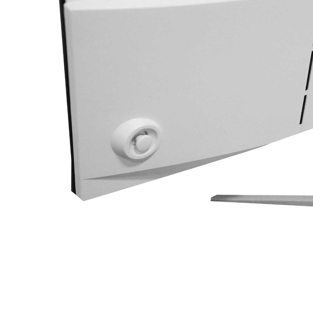 Monitor Gamer Brazilpc 23.8 Fullhd 180hz Curvo R1500 Branco 24r15 Widescreen