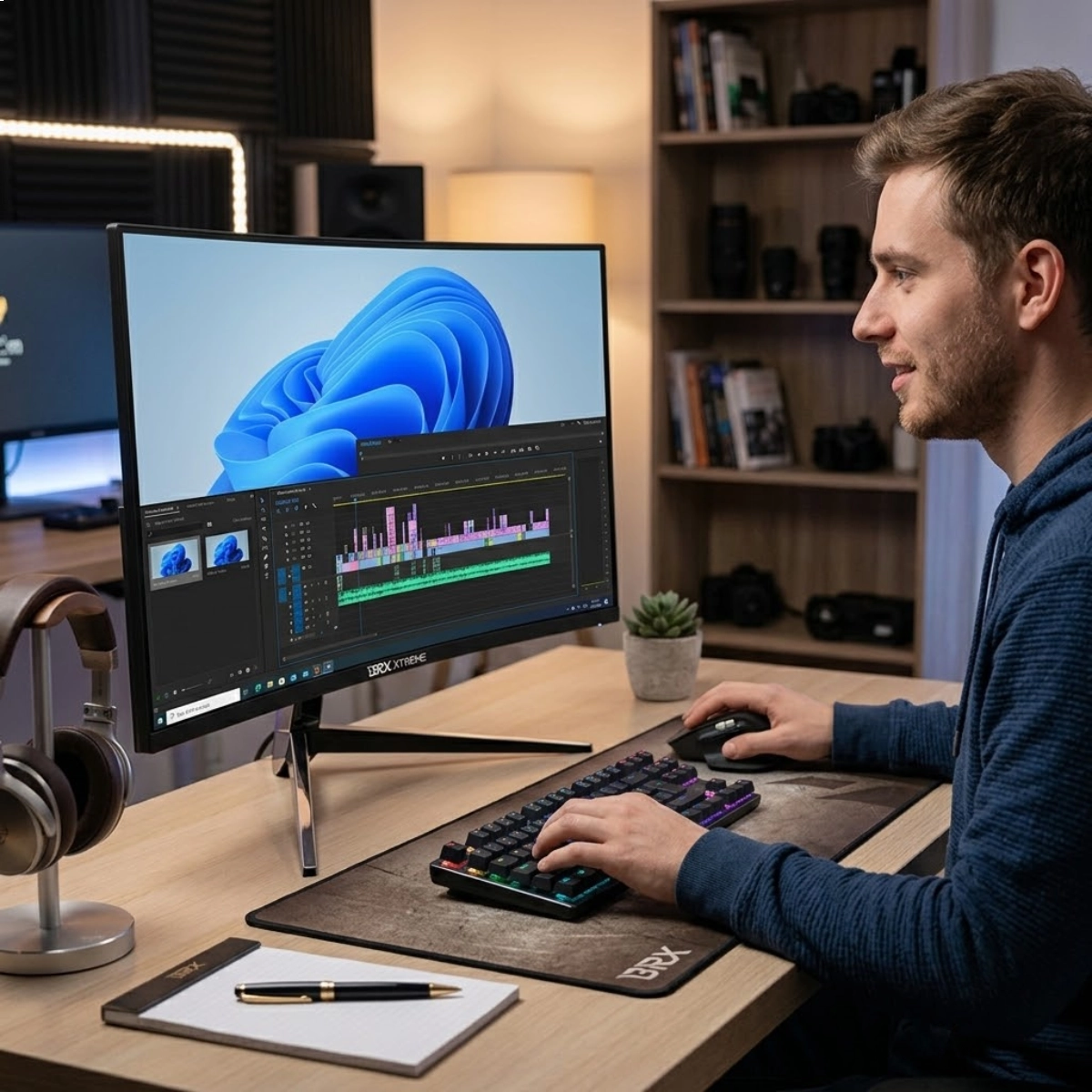 MONITOR GAMER BRX 32 CURVO 240HZ FRAMELESS DP HDMI LED PRETO MONITOR GAMER BRX 32 CURVO 240HZ FRAMELESS DP HDMI LED PRETO