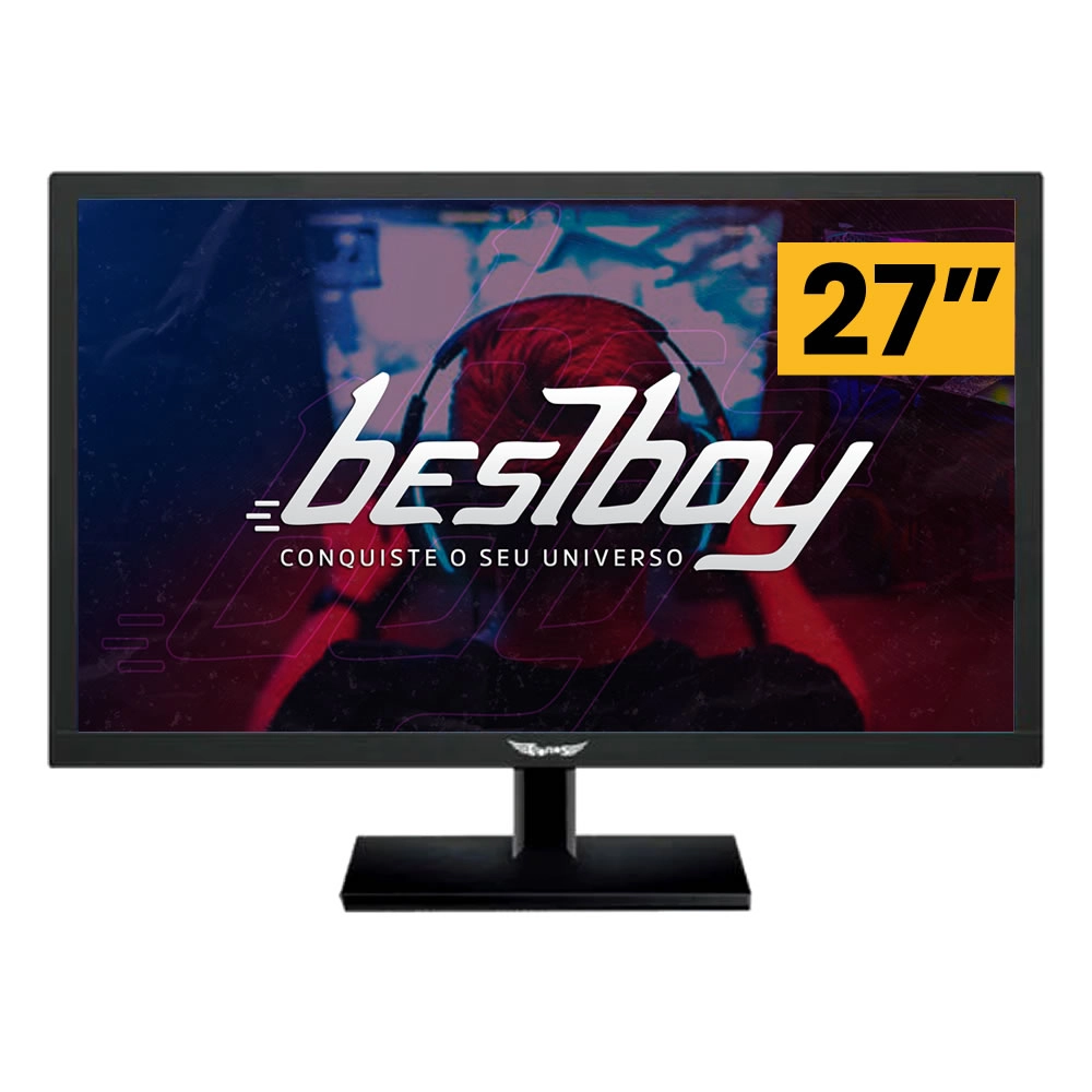 Monitor Tronos 27 Polegadas Led Widescreen 60hz Hdmi/vga 27trs-nxie Preto 