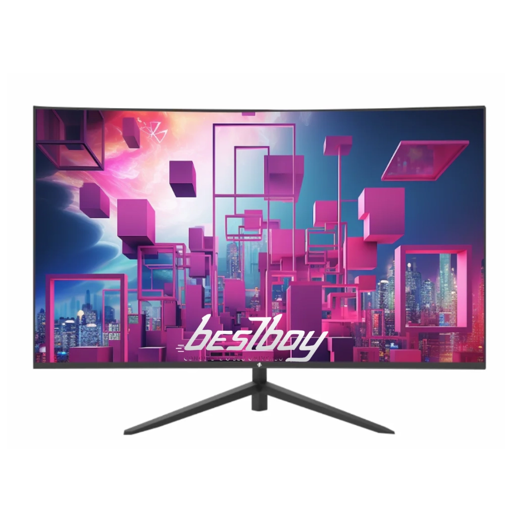 Monitor Tronos 31.5 Polegadas Led Widescreen 75hz Curvo 32trs-r Fhd Framless Preto