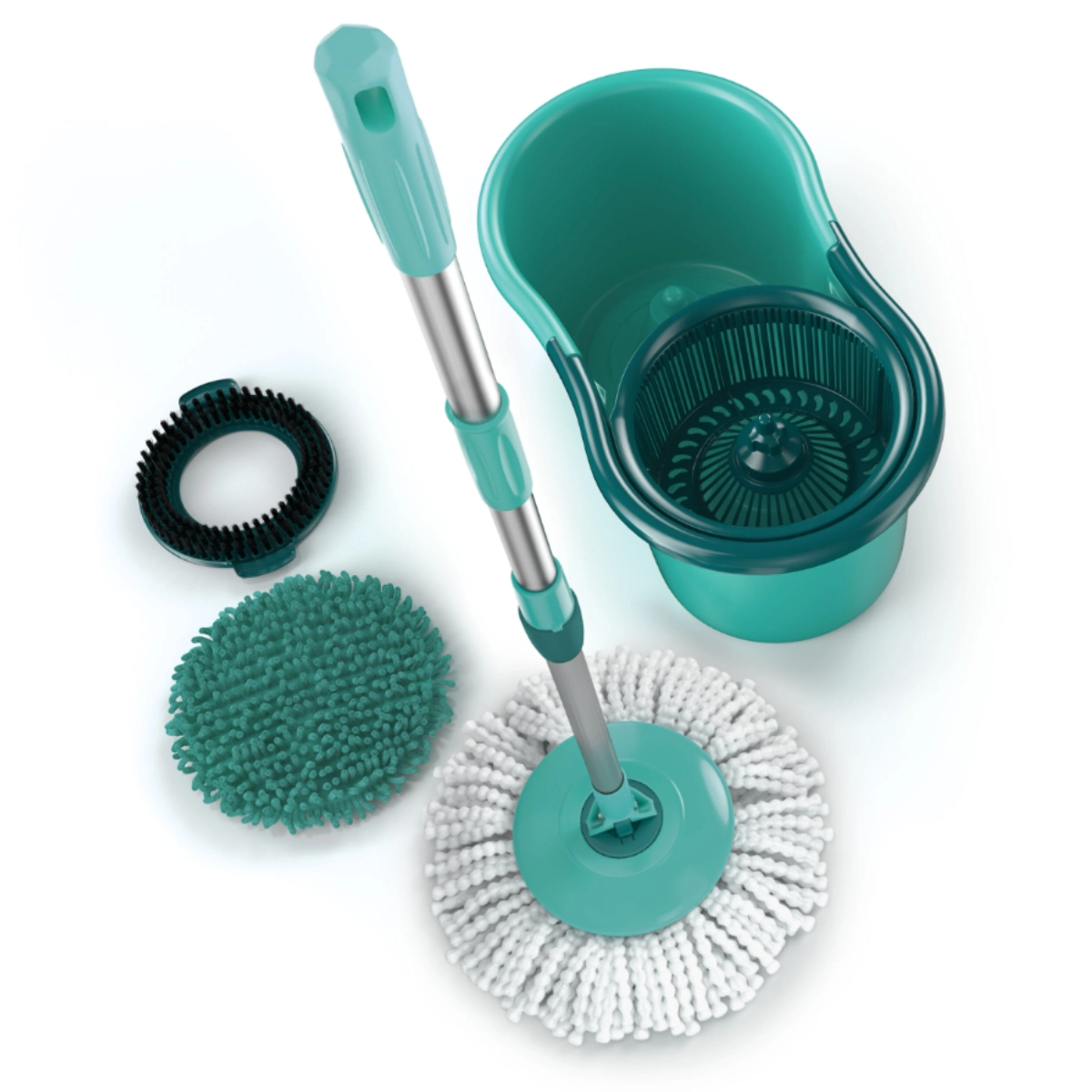 Mop Esfregao Ajustavel 360 Fit Flash Limp Para Limpeza Mop Esfregao Ajustavel 360 Fit Flash Limp Para Limpeza