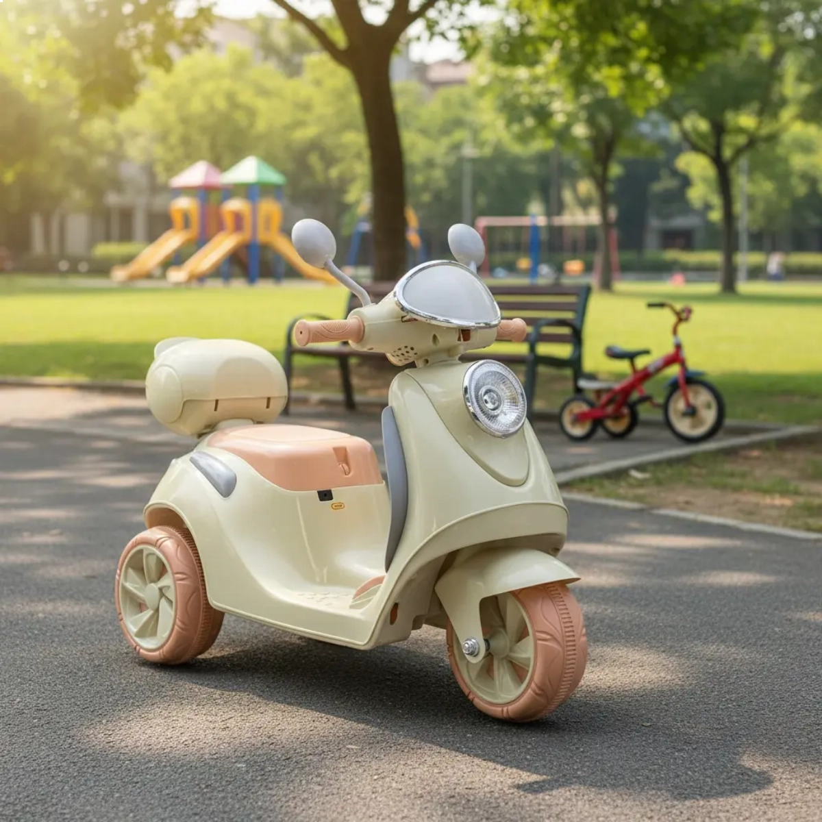 MOTO ELETRICA INFANTIL SCOOTER BELLA T3 6V VERDE BANG TOYS MOTO ELETRICA INFANTIL SCOOTER BELLA T3 6V VERDE BANG TOYS