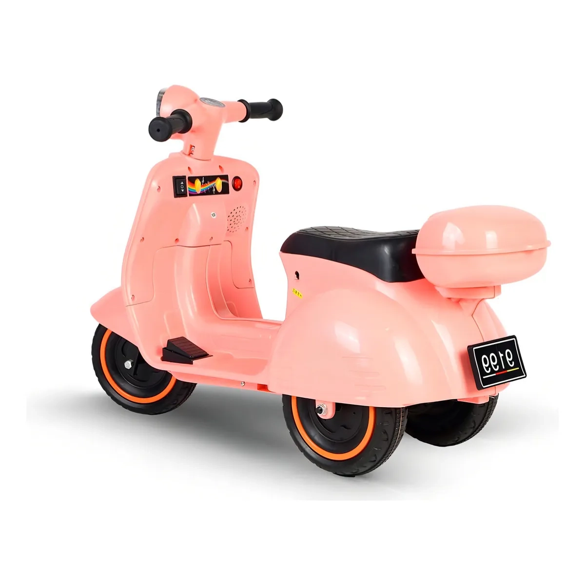 MOTO ELETRICA SCOOTER CUBI JOY INFANTIL 6V ROSA