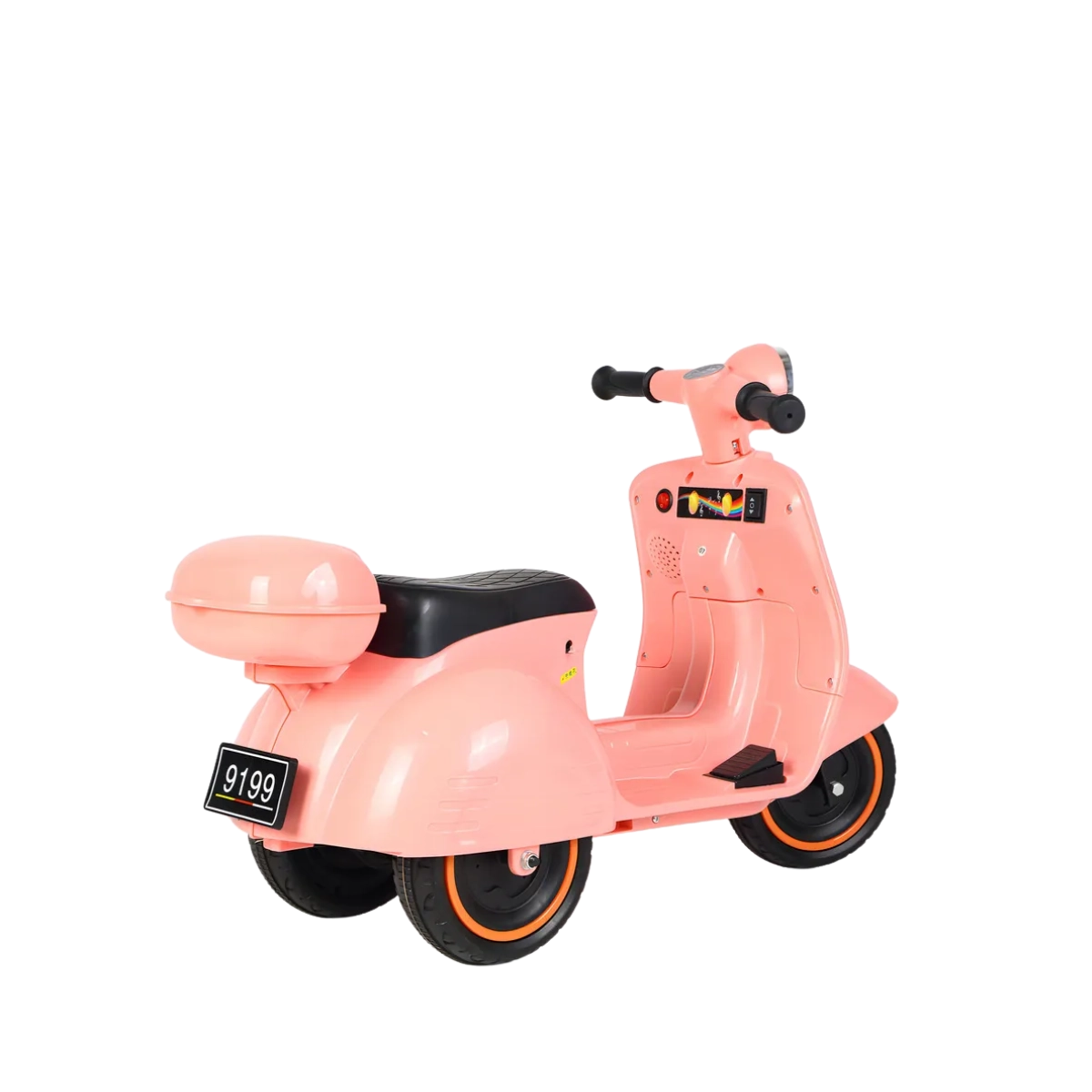 MOTO ELETRICA SCOOTER CUBI JOY INFANTIL 6V ROSA