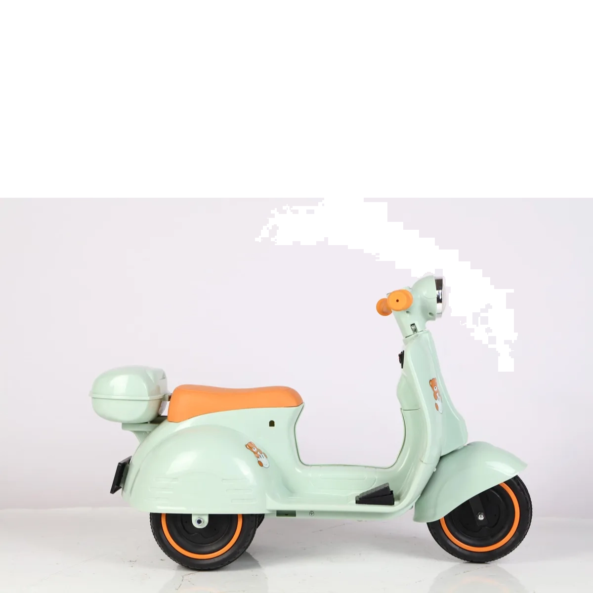 MOTO ELETRICA SCOOTER CUBI JOY INFANTIL 6V VERDE