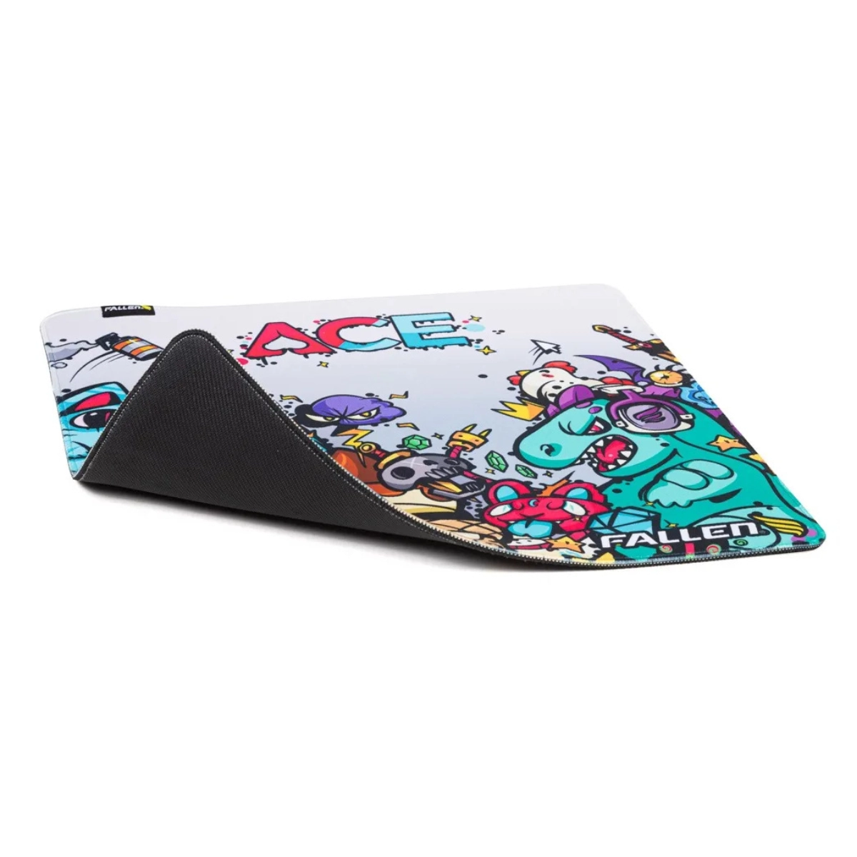 MOUSEPAD GAMER FALLEN ACE GRANDE 45X45 SPEED++