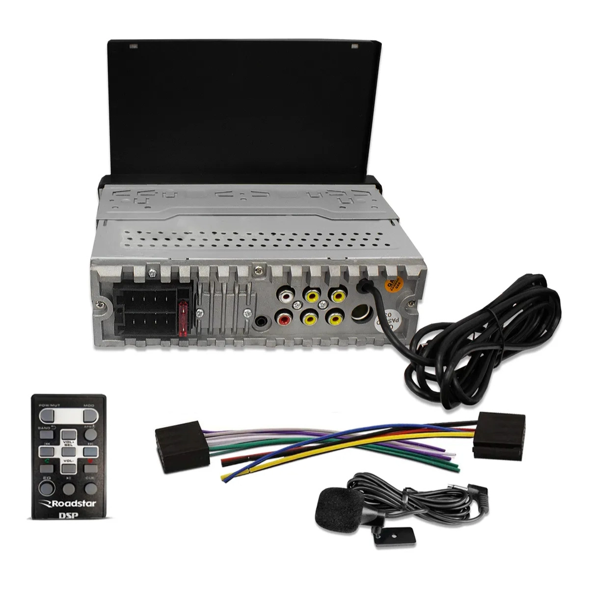 MULTIMÍDIA MP5 1 DIN TELA 7 POLEGADAS BLUETOOTH BLACK PIANO