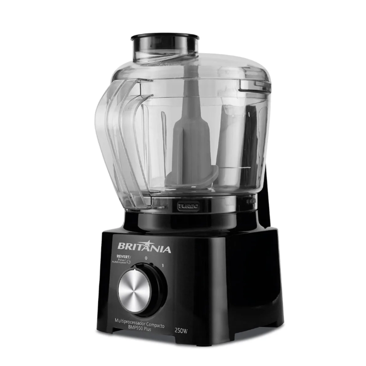 MULTIPROCESSADOR COMPACTO 2 EM 1 PLUS 127V - BRITÂNIA