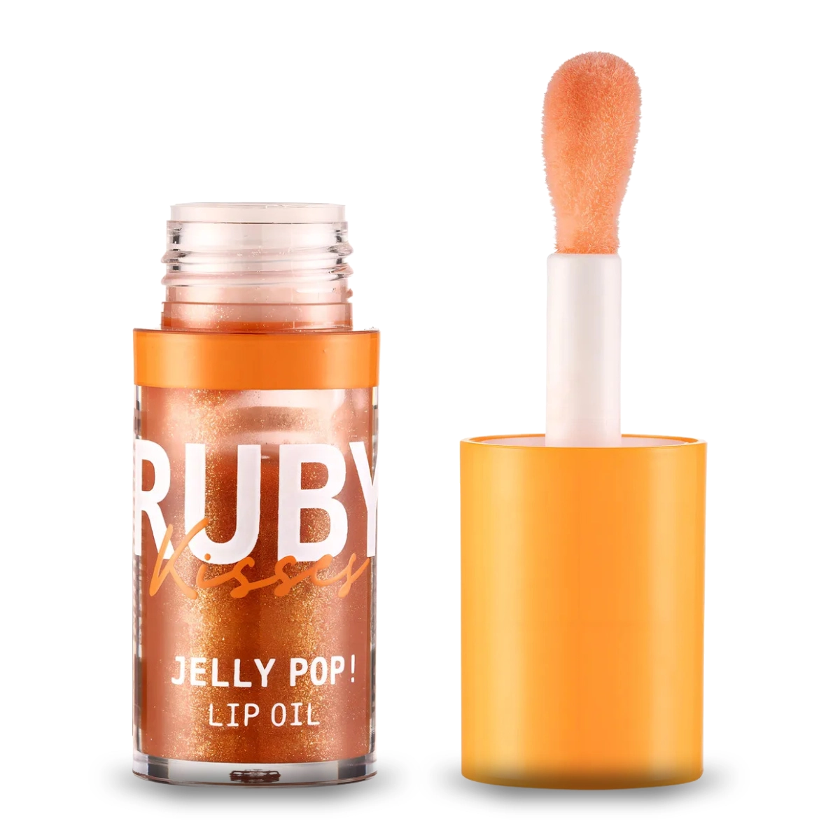 OLEO HIDRATANTE LABIAL JELLY POP RUBY KISSES COR GLAZED POP 