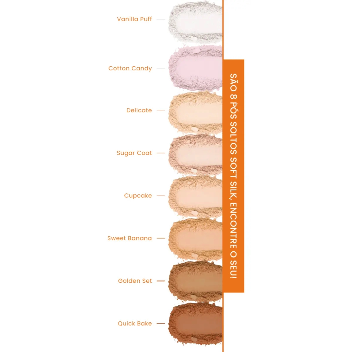 PÓ SOLTO SOFT SILK MARI MARIA TONALIDADE GOLDEN SET