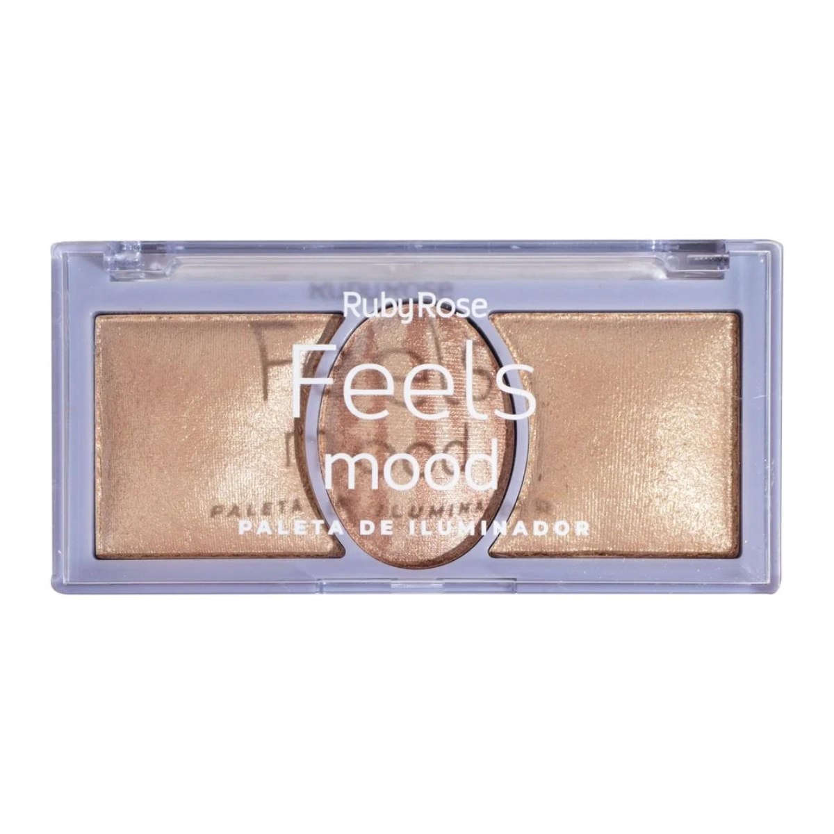 PALETA DE ILUMINADOR FEELS MOOD ALTA PIGMENTAÇÃO TOM HB75302 RUBY ROSE PALETA DE ILUMINADOR FEELS MOOD ALTA PIGMENTAÇÃO TOM HB75302 RUBY ROSE