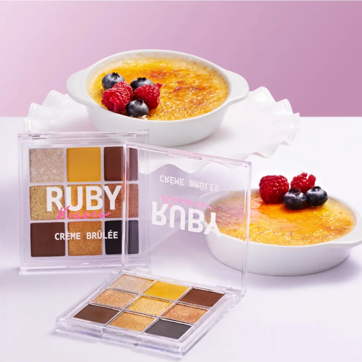 PALETA DE SOMBRAS 9 CORES CREME BRULEE SWEETS COLLECTION RK PALETA DE SOMBRAS 9 CORES CREME BRULEE SWEETS COLLECTION RK