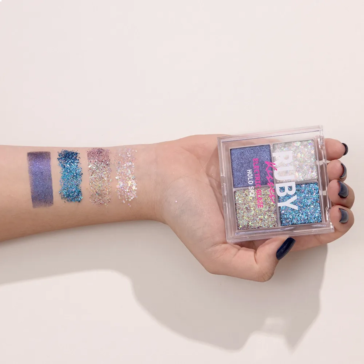 PALETA DE SOMBRAS EYESHADOW GLITTER UNICORN RUBY KISSES PALETA DE SOMBRAS EYESHADOW GLITTER UNICORN RUBY KISSES