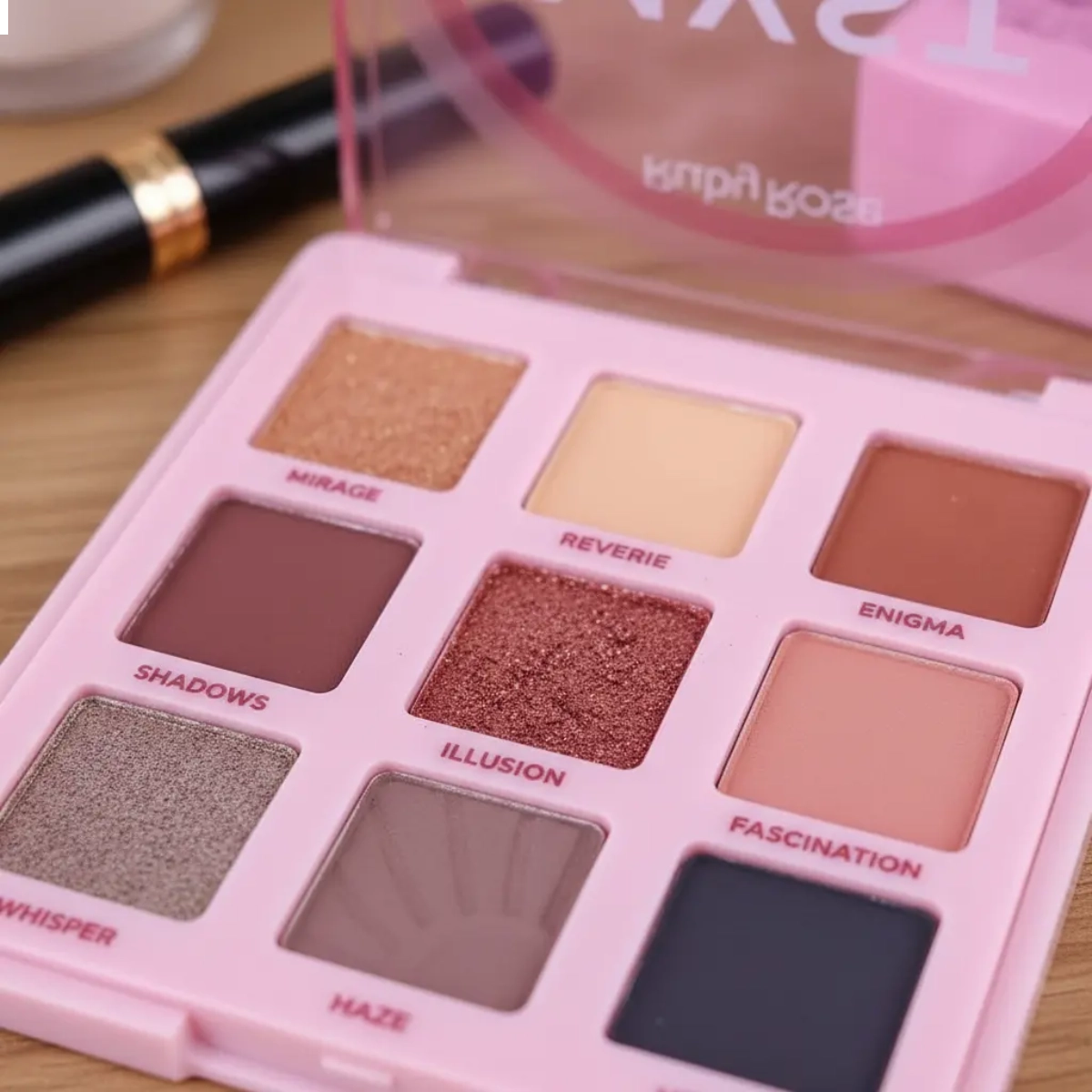 PALETA RUBY ROSE MYST AURA 9 CORES ALTA PIGMENTAÇÃO PALETA RUBY ROSE MYST AURA 9 CORES ALTA PIGMENTAÇÃO