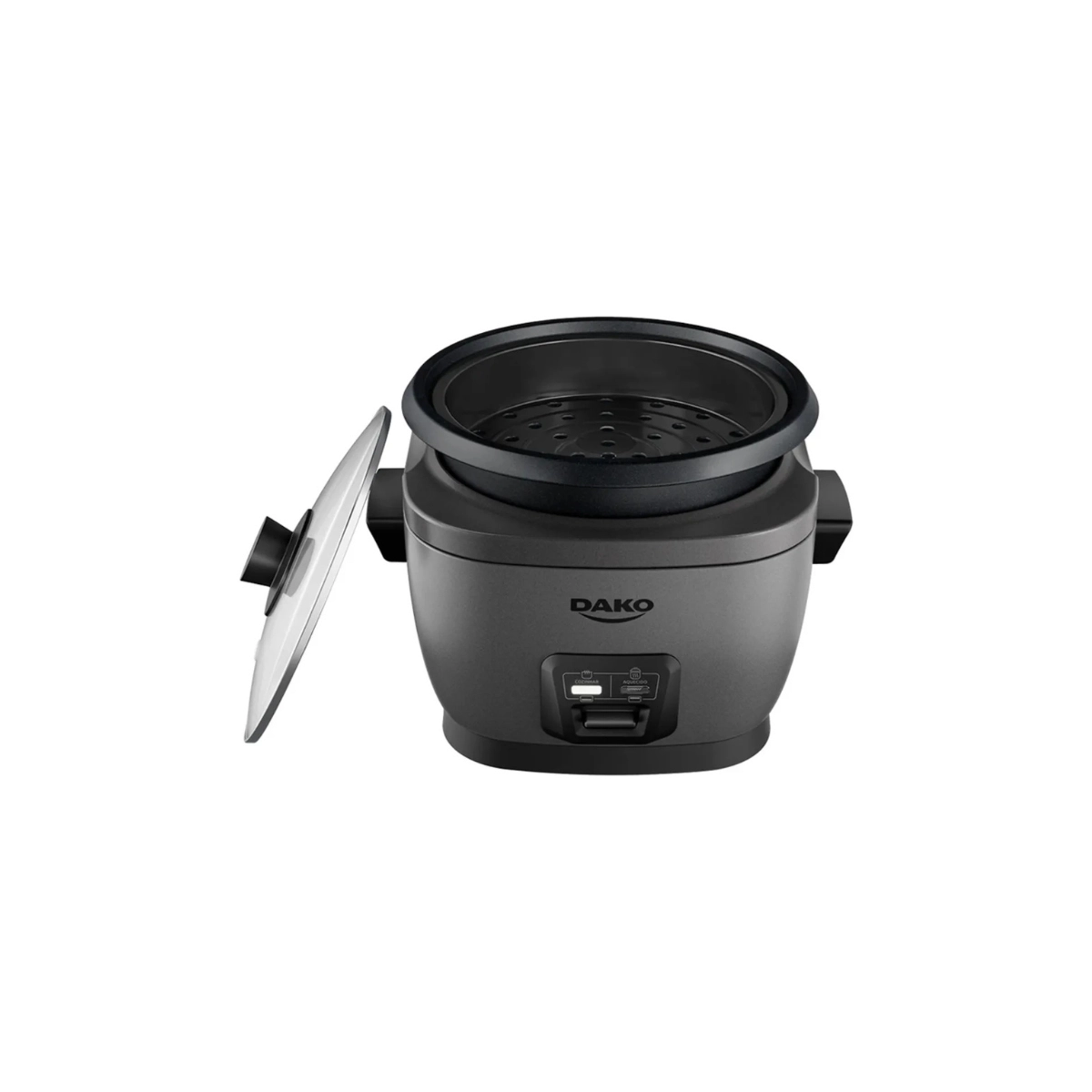 PANELA DE ARROZ ELÉTRICA 4L DAKO 110V CINZA ESCURO 127V 60HZ