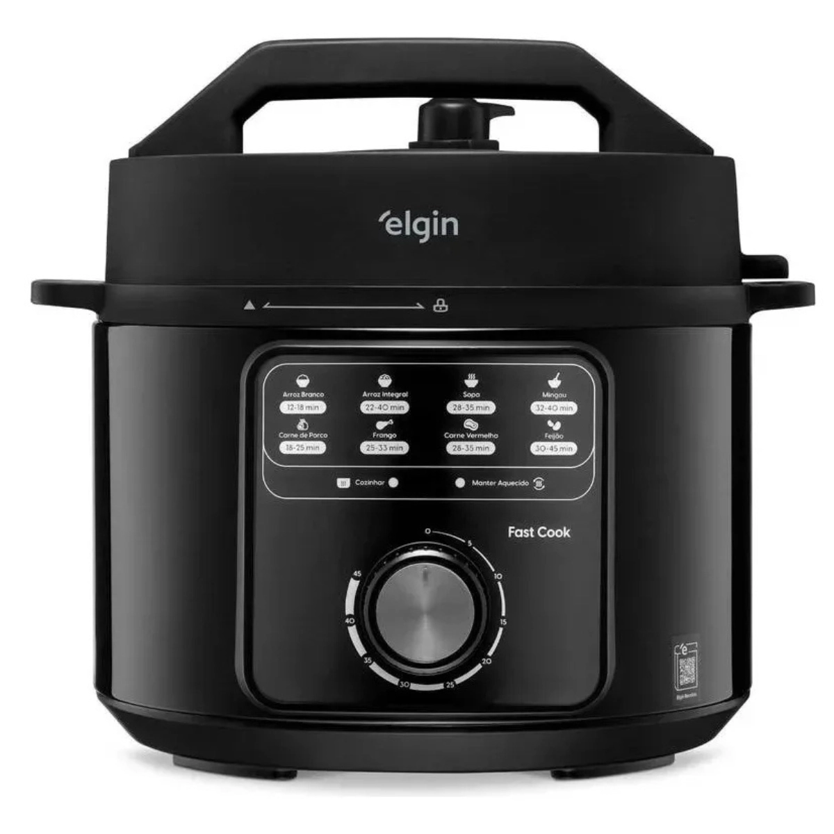 PANELA DE PRESSÃO ELETRICA FAST COOK 127V 900W 4L 9 SELEÇÕES 