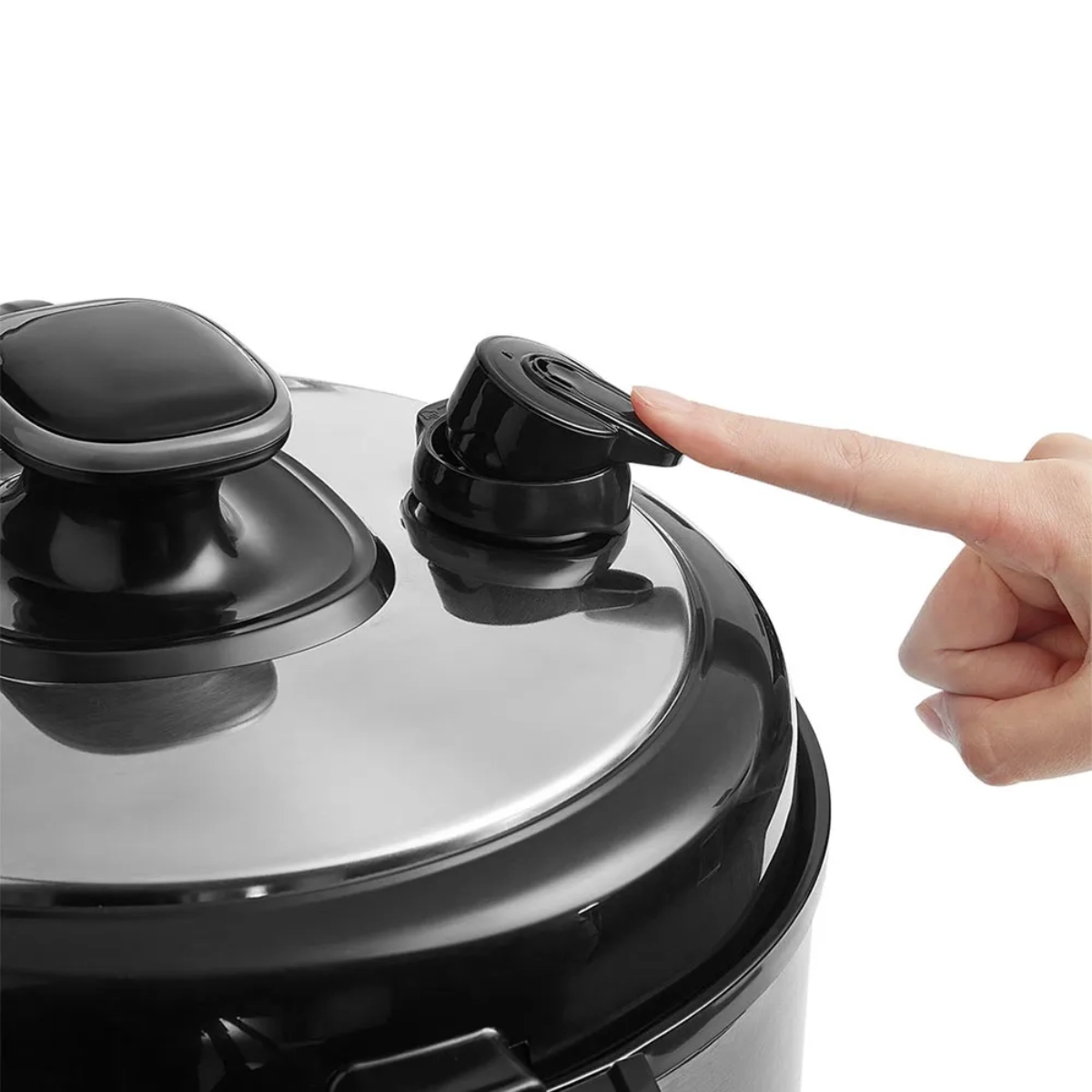 PANELA DE PRESSAO ELETRICA 6 LITROS PRATA 1000W 220V GAABOR PANELA DE PRESSAO ELETRICA 6 LITROS PRATA 1000W 220V GAABOR