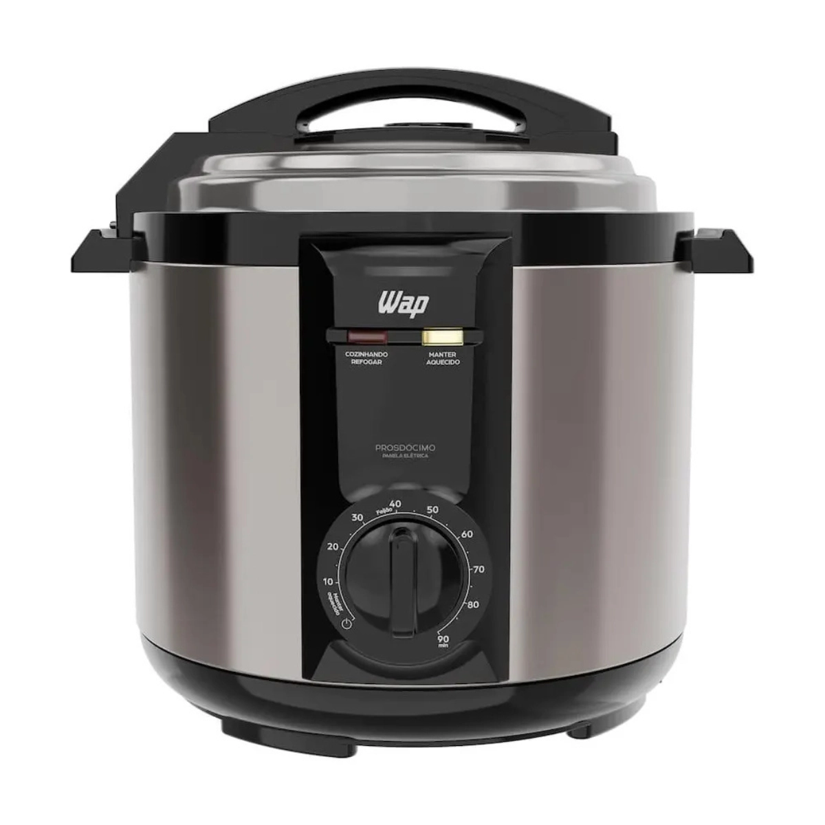 PANELA DE PRESSAO ELETRICA 900W ANTIADERENTE 5L 127V WAP EM INOX
