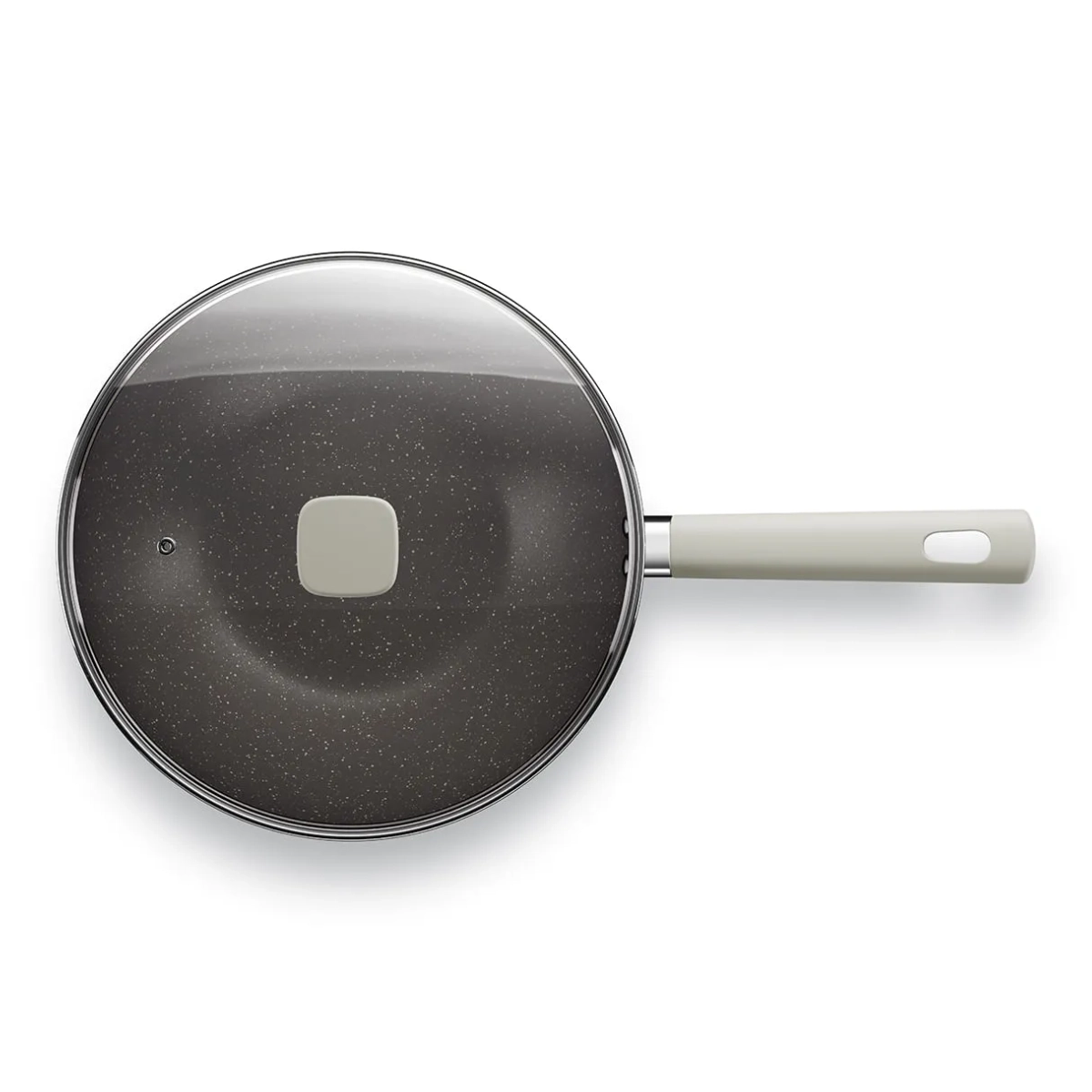 PANELA WOK COLORSTONE INTENSE 28 CM ANTIADERENTE TAMPA DE VIDRIO FENDI PANELA WOK COLORSTONE INTENSE 28 CM ANTIADERENTE TAMPA DE VIDRIO FENDI