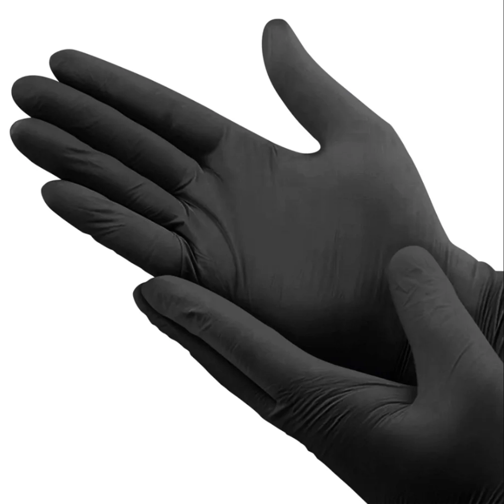 Par de Luvas de Látex Preta P - Proart