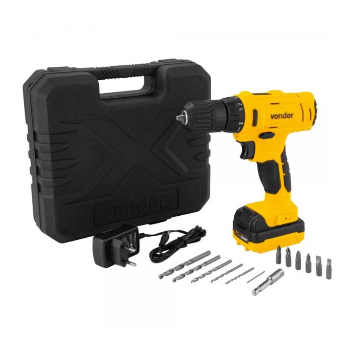 PARAFUSADEIRA/FURADEIRA A BATERIA PFV120 VONDER BIVOLT VONDER 