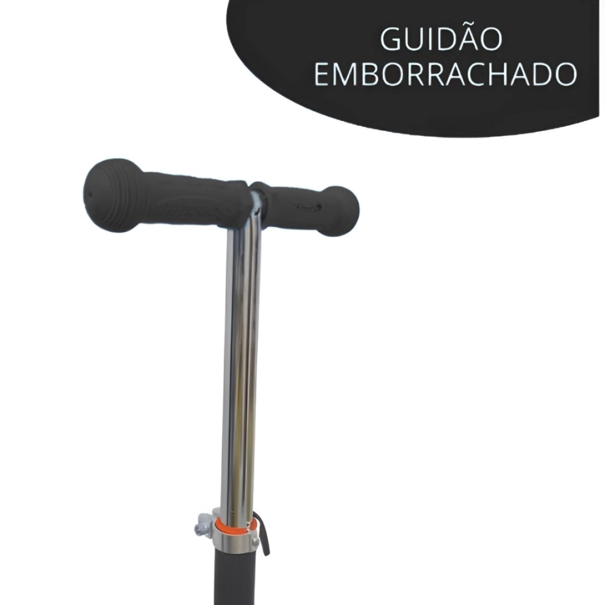 PATINETE INFANTIL 3 RODAS COM ALTURA REGULÁVEL IMPORTWAY BW011 PRETO