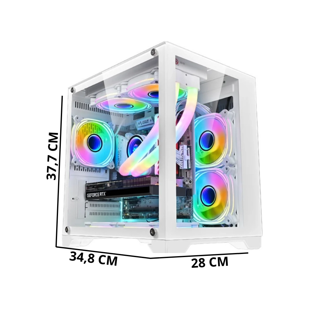 PC GAMER RYZEN 5 5600G 16GB RTX 3060 12GB SSD 480GB FONTE 800W 80 PLUS WINDOWS 10 TRIAL PC GAMER RYZEN 5 5600G 16GB RTX 3060 12GB SSD 480GB FONTE 800W 80 PLUS WINDOWS 10 TRIAL