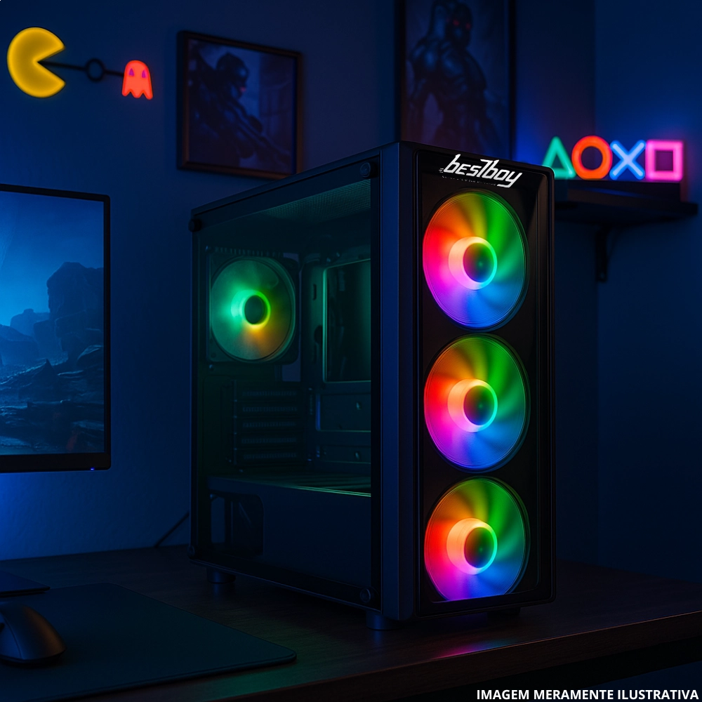 Pc Gamer Ryzen 7 5700g 16gb Ssd 480gb Fonte 500w Windows 10