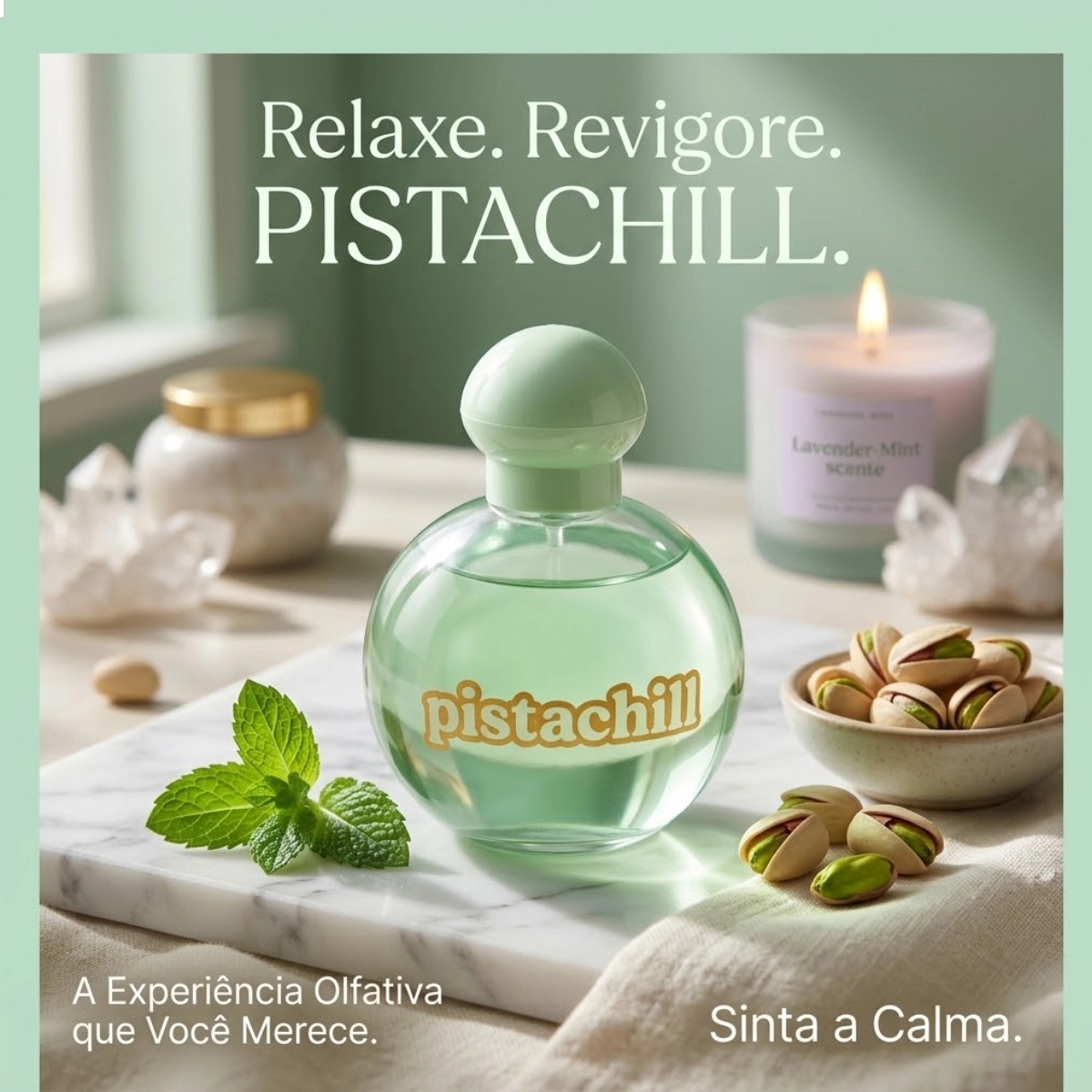 PERFUME DESODORANTE COLÔNIA PISTACHILL MELU PISTACHE 100ML PERFUME DESODORANTE COLÔNIA PISTACHILL MELU PISTACHE 100ML