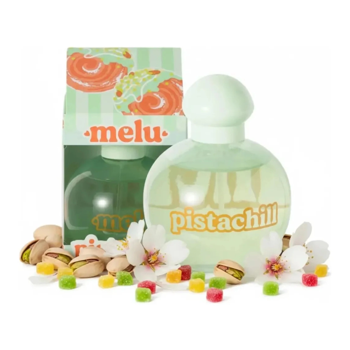 PERFUME DESODORANTE COLÔNIA PISTACHILL MELU PISTACHE 100ML PERFUME DESODORANTE COLÔNIA PISTACHILL MELU PISTACHE 100ML