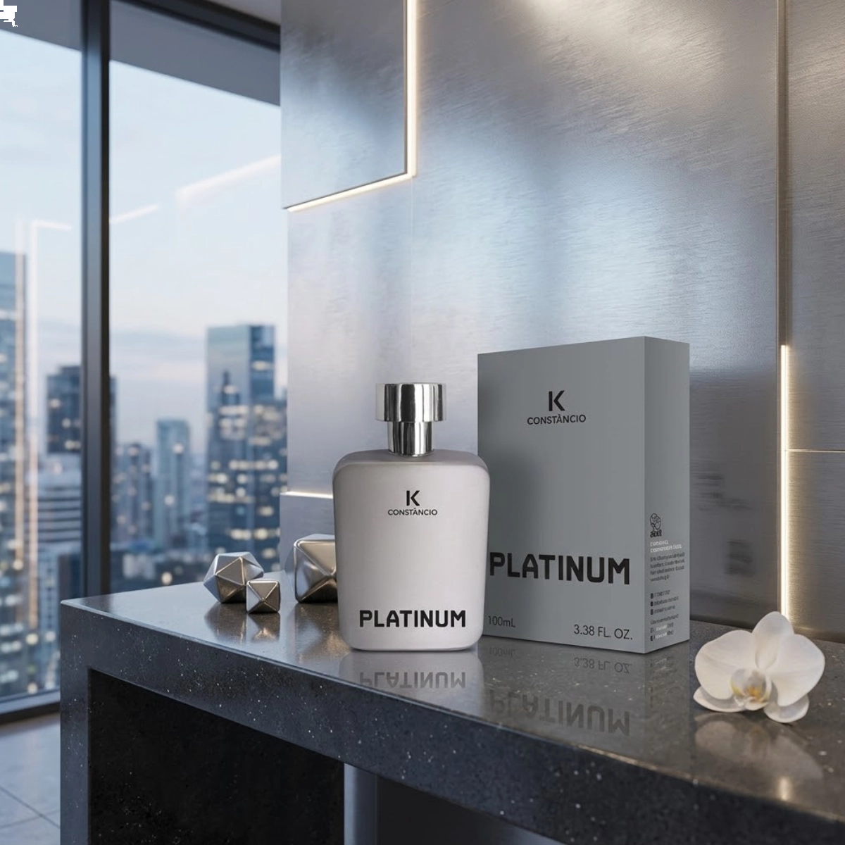 PERFUME MASCULINO PLATINUM KARLA CONSTANCIO 100ML PERFUME MASCULINO PLATINUM KARLA CONSTANCIO 100ML